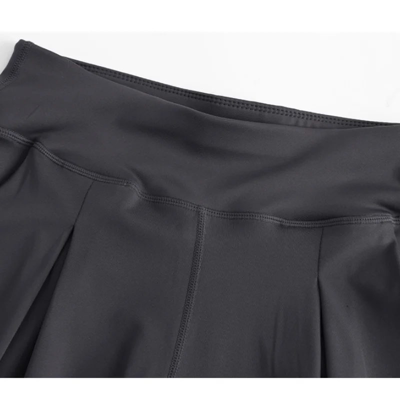DRUR Pantaloni da yoga da donna in vita elastica con tasca posteriore Pantaloni a gamba larga primavera autunno Pantaloni sportivi casual larghi elasticizzati Streetwear