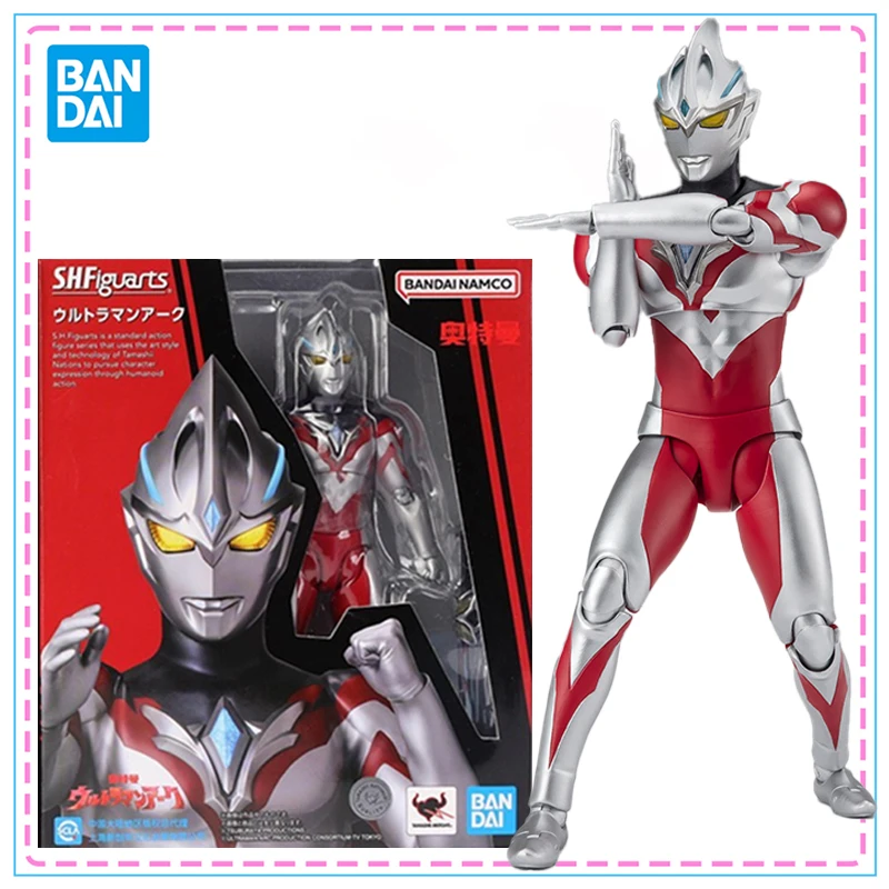 bandai-shfiguarts-ultraman-ultraman-arc-collection-action-figure-original-genuine-shf-model-kit-joints-movable-model-toys