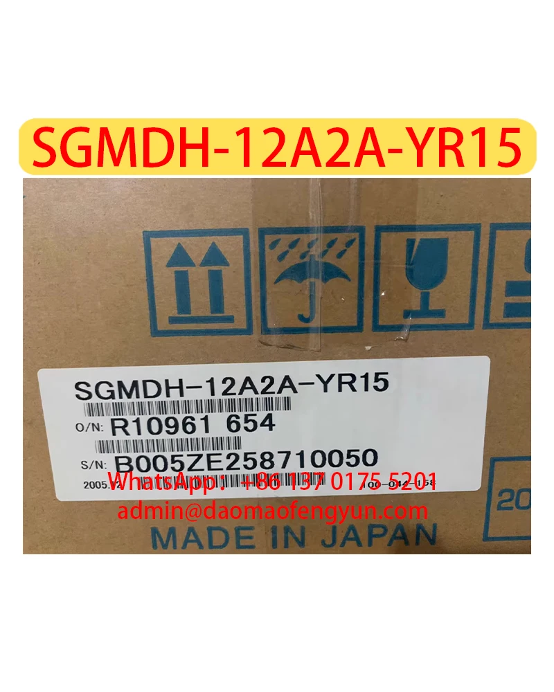 

SGMDH-12A2A-YR15 Brand New Servo Motor，SGMDH 12A2A YR15，Fast shipping