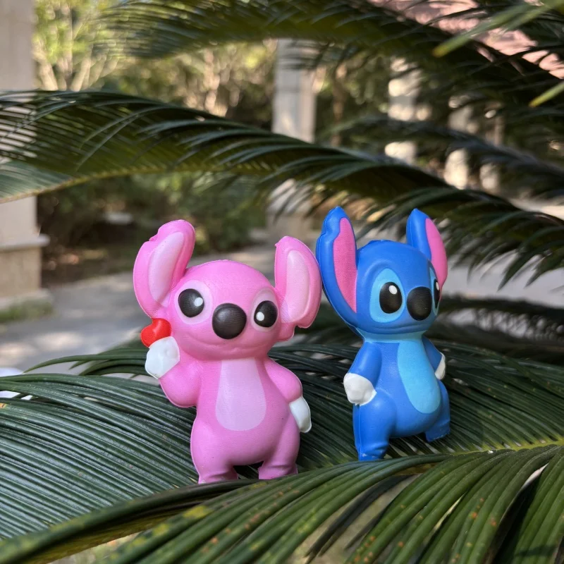Stitch Stress Relief With Slow Rebound Squishy Toys Cute Decompression Cartoon Anime Doll Gift For Birthday Halloween Christmas