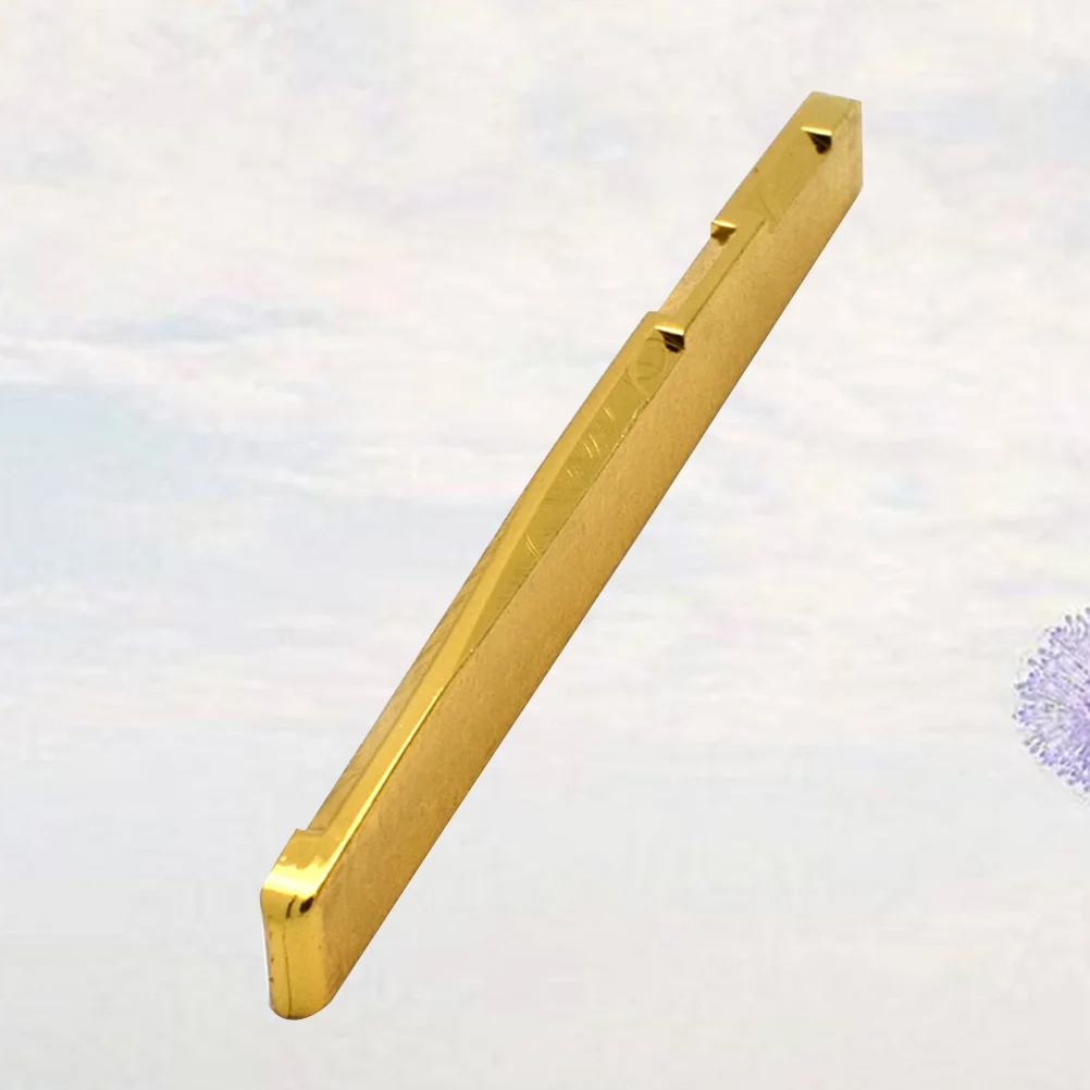 

Brass Guitar Bridge Saddles for Classical Acoustic Guitars Replacement Parts Clarity Sustain Guitar String Nut
