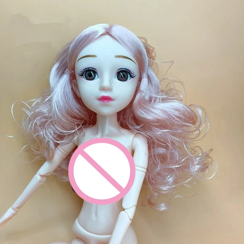 Accesorios para cabeza de muñeca de 42 cm, cuerpo de 18 pulgadas 1/4 con 26 articulaciones, juguete para disfrazar