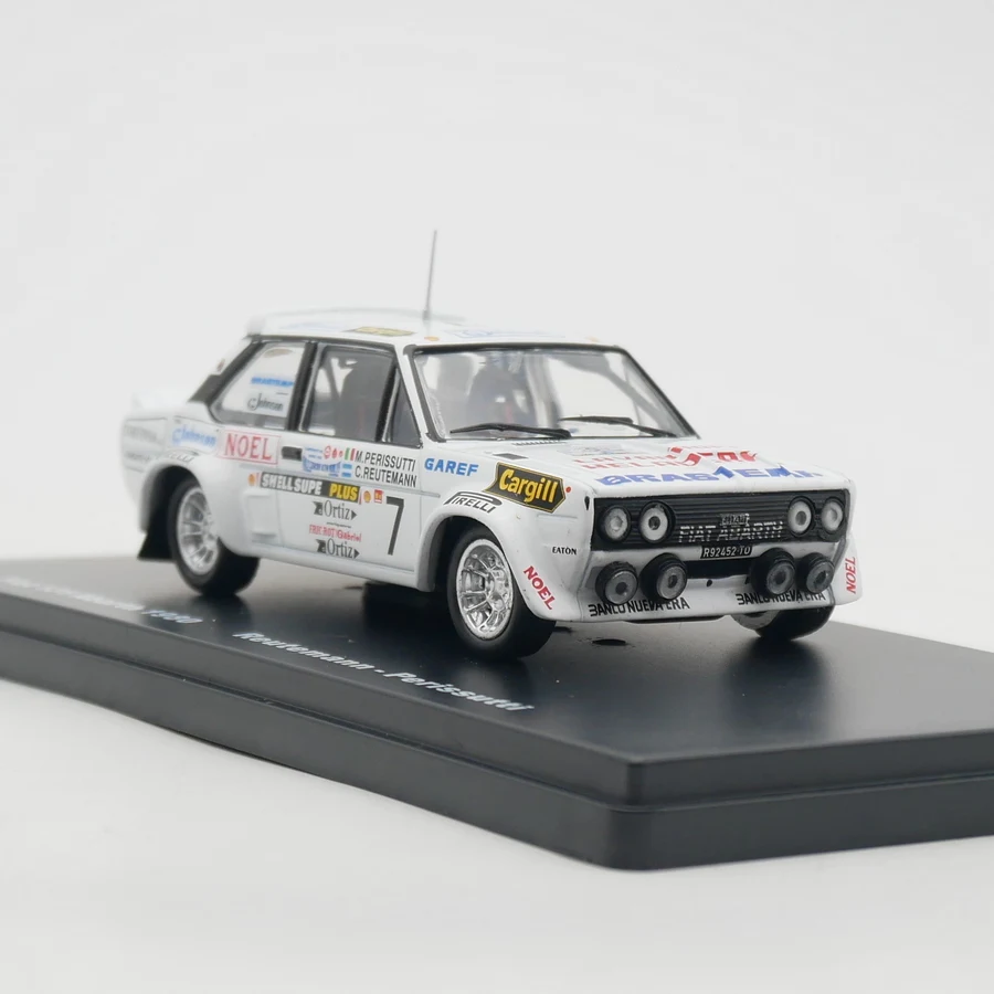 

Toy Vehicle Collection Ixo 1:43 Fiat 131 Abarth WRC 1980 Diecast Car Model