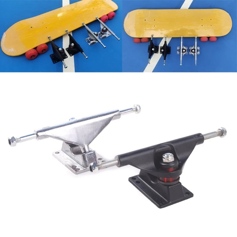 Aluminum Alloy Skateboard Skate Truck Skateboard Wheel Bracket Professional Bridge Skate Board Bracket Sturdy Base 69HD