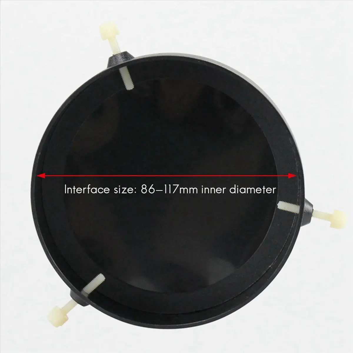 

【BIG-SALE】2X Adjustable Solar Film Objective Lens Cover Filter 86-117mm Frame and Sun Solar Film Astronomical Telescope