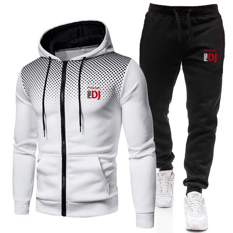 New Fashion Tracksuit For Men Hoodie Fitness Gym Clothing Men Running Set Sportswear Jogger Men\'S Tracksuit Winter Suit Sports