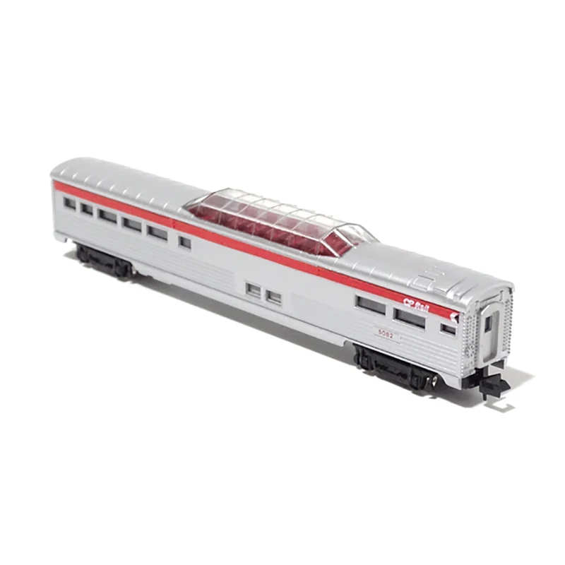 Diecast N Scale 1/160 Canadian Railway CP Rall Four Axle Passenger Train Model Adult Classic Collection Static Display Boy Toy