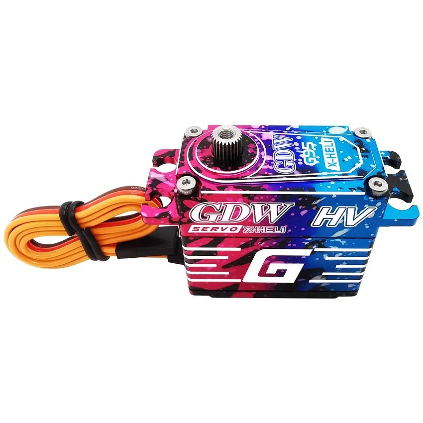 GDW G92 G95 43KG Hi-Speed Steel Gear Brushless Standard Digital Servo New Competition For RC Helicopter Tail-Locking Swashplate