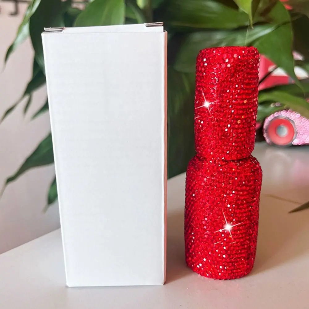 Bling Portable Rhinestone Perfume Bottle Refillable Empty Cosmetics Vials Shiny Small Spray Dispensers Makeup