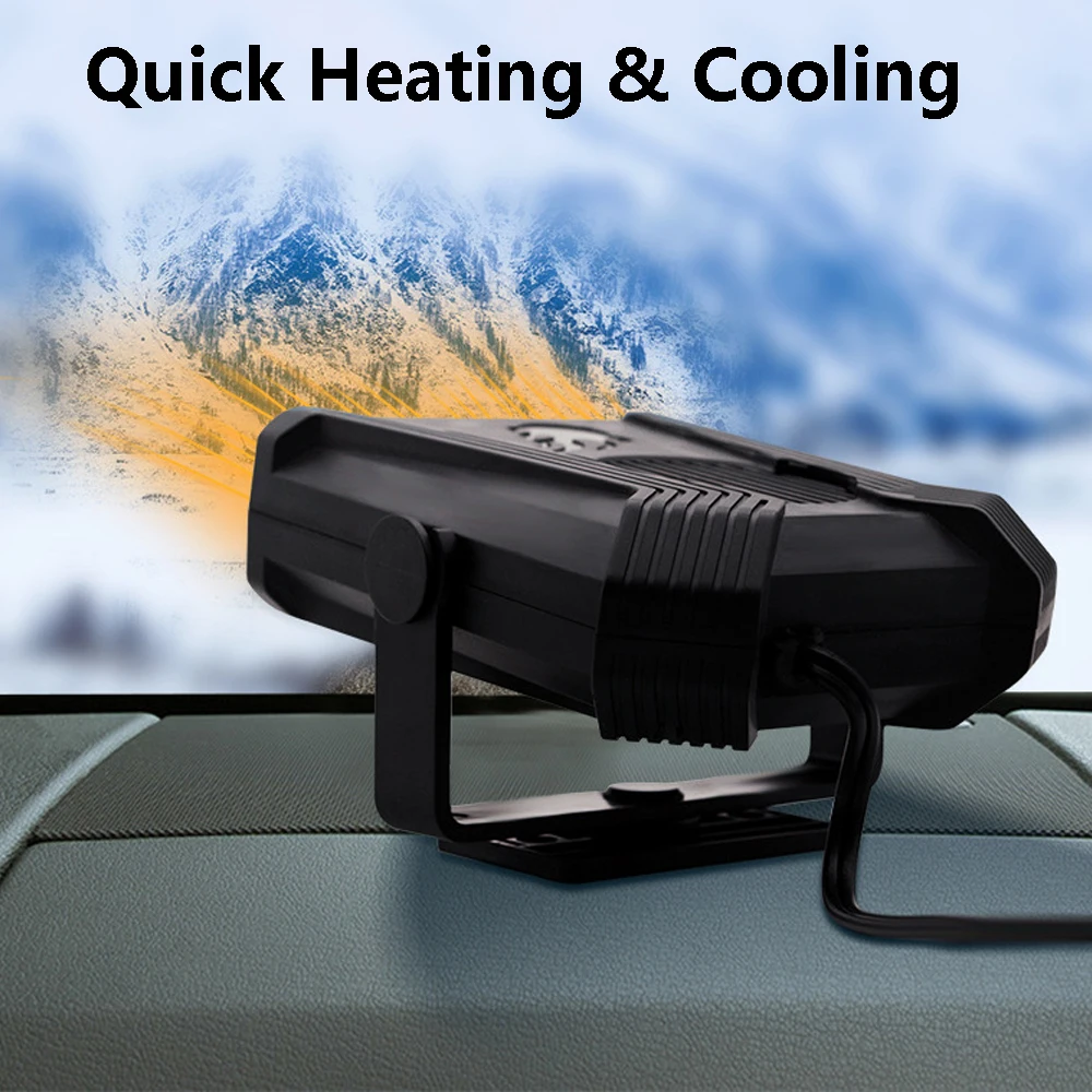 Car Heater Car Windshield Defroster Compatible with vehicles equipped with a 12 V DC cigarette lighter port