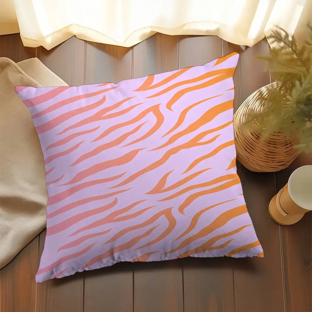 لينة زيبرا طباعة وسادة هدية مكتب المنزل الديكور وسادة غرفة نوم أريكة غطاء وسادة السيارة كيس وسادة