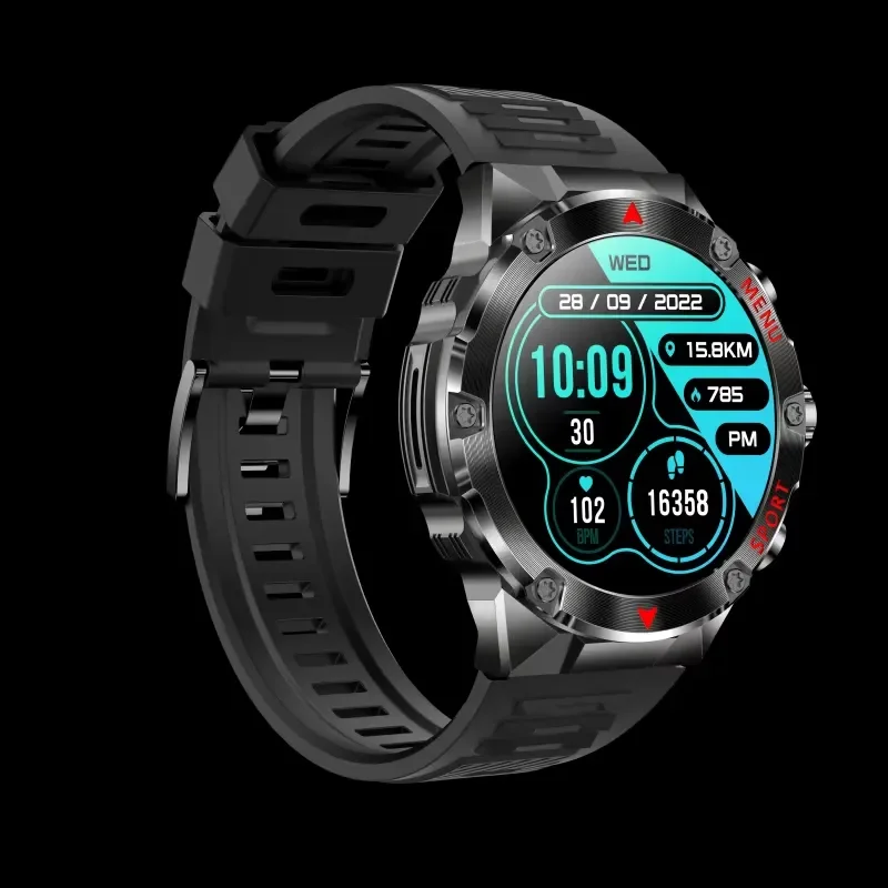 High Quality Custom Smart Watch Fitness Tracker Smartwatch Full Touch BT Call Function IP67 Waterproof Android Men Smart