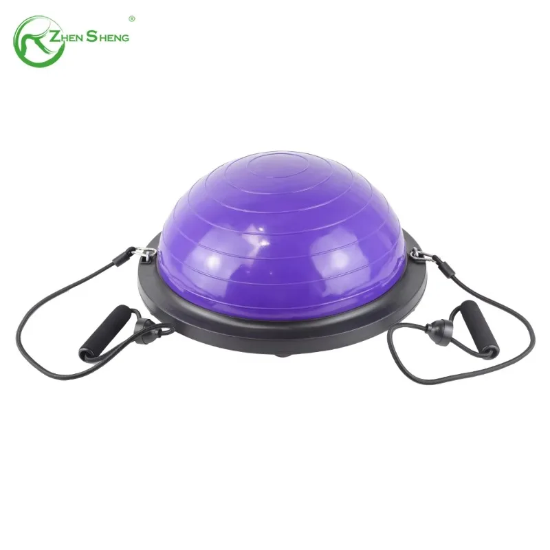 YTYIN Manufacturer Safe Non Slip Texture Point Customized Training Exercise Half Balance Ball