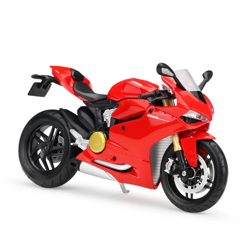 1:12 DUCATI 1199 Panigale Motorcycle Model Heavy Locomotive Simulation Alloy Toys Motorcycle Model Boy Hobbies Collect Ornaments