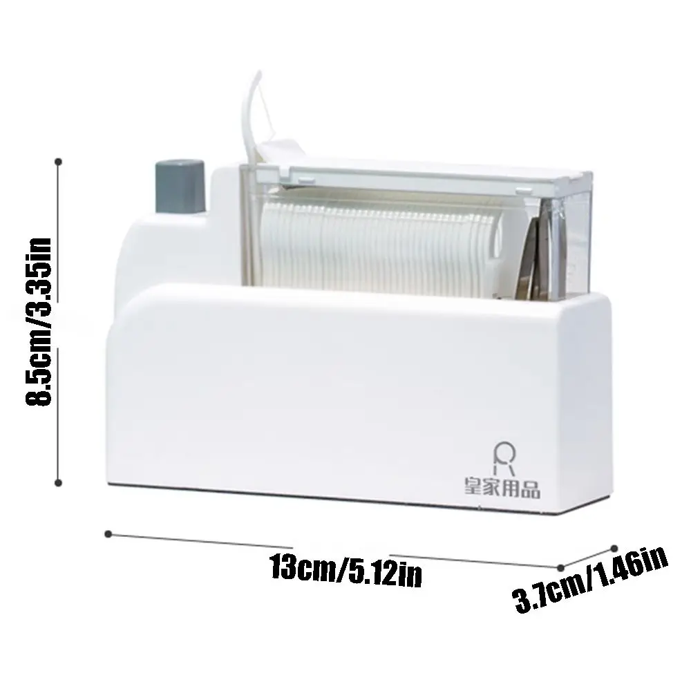 Caja de almacenamiento de hilo Dental automática emergente, cuidado de higiene bucal, dispensador de hilo Dental a prueba de polvo, caja de palo de dientes ABS reutilizable