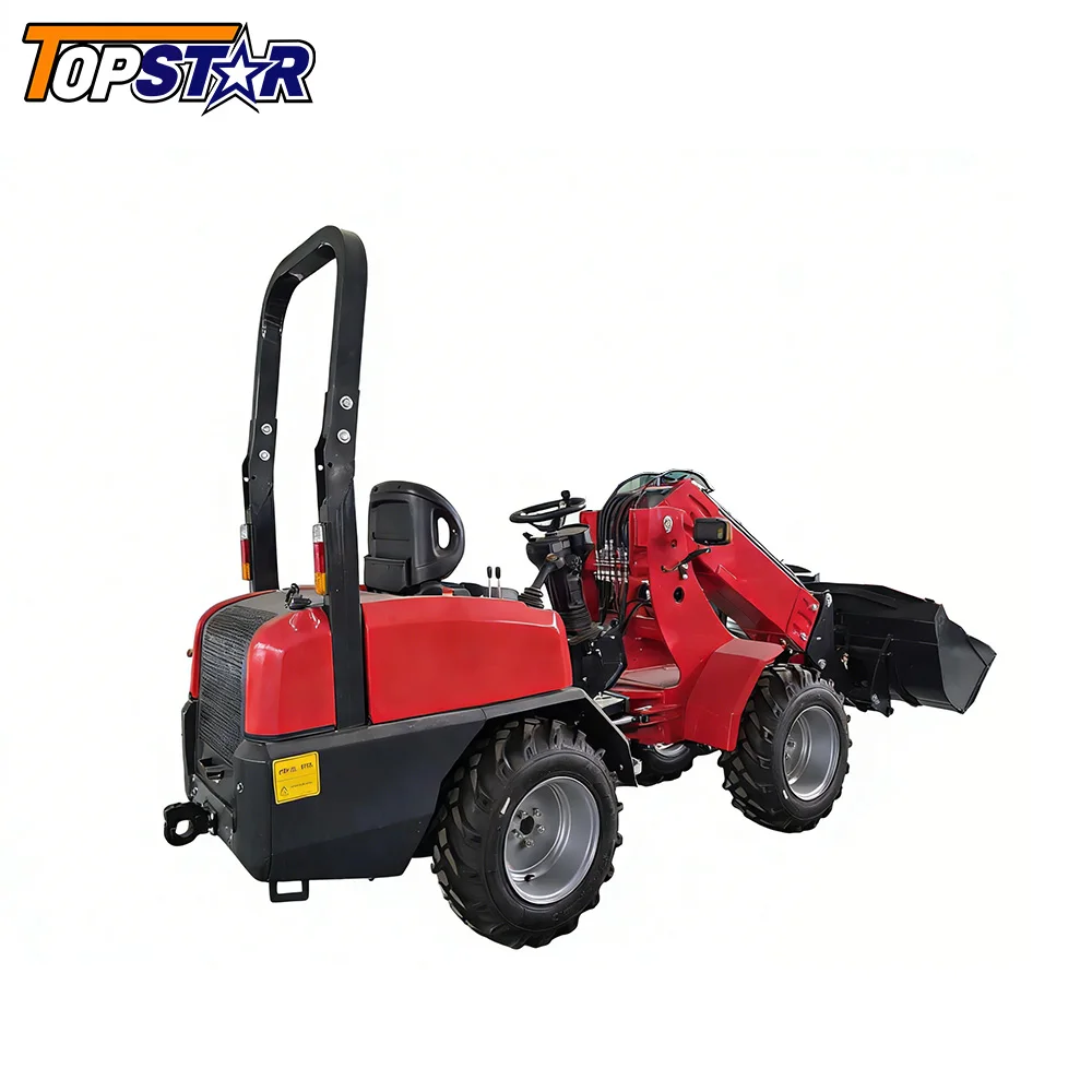 Picture 7: 3 Ton Backhoe Loader Diesel Hydraulic 4x4 Loader Hot Sale for Construction & Farm