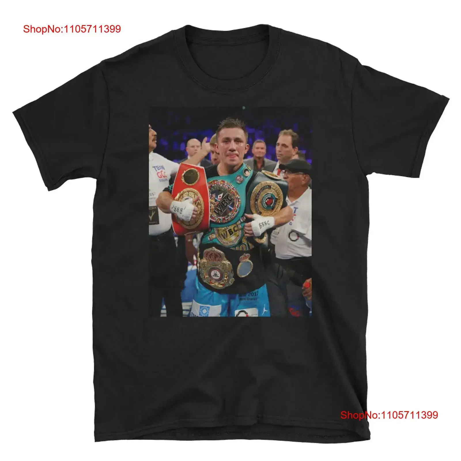 GGG Gennady Golovkin Kazahkstan Boxer T Shirt long or short sleeves vintage Washed homme fashion Soft Unisex designer clothes