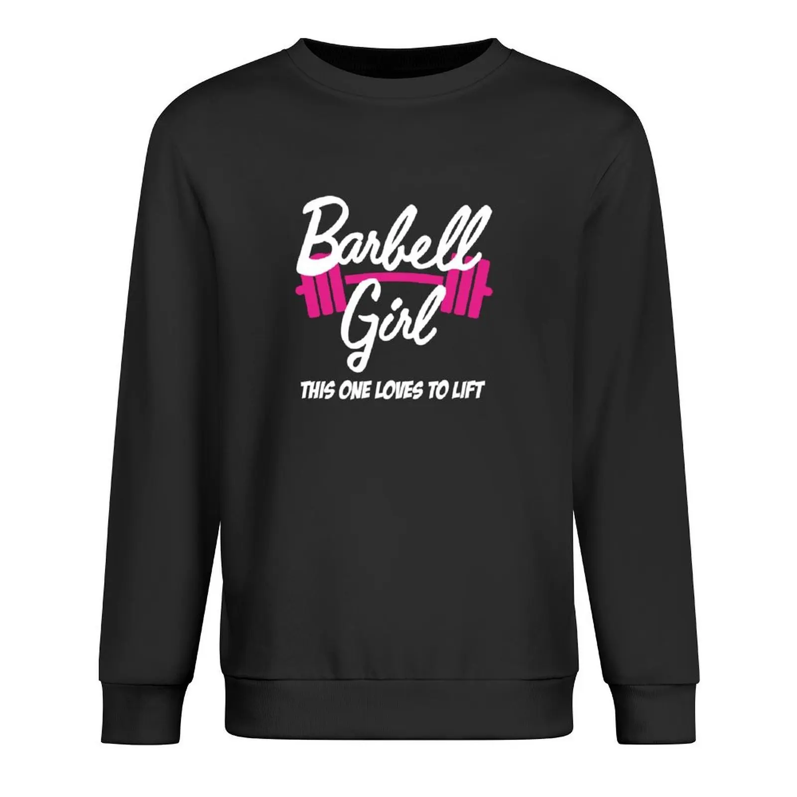 

Barbell Girl Pullover fashion men men's sweat-shirt mens clothing autumn aesthetic sweatshirts