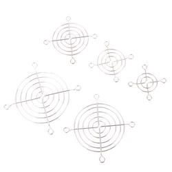 For Cooling Fan Guard Metal Grill Computer Cover Fan Grill 40mm 50mm 60mm 70mm 80mm Cooling Fan Protection Net