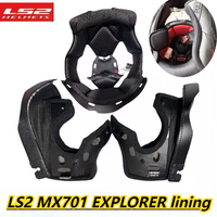 Motorcycle Helmet lining replacement for LS2 MX701 EXPLORER Helmet Parts Original Replacement Anti-Fog Sticker