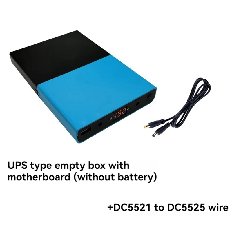 HFES No-Soldering 18650 Battery Box Fast Charging Battery Box DIY Box For Laptops, Routers, Tablets