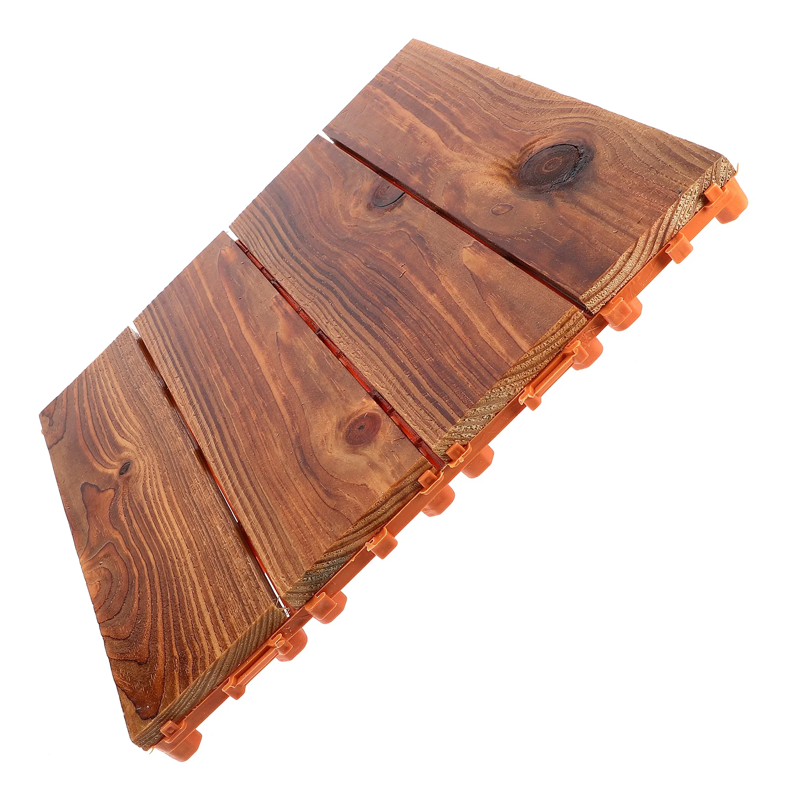 

Waterproof Decking Floor Tile 30x30x2.4cm Interlocking Balcony Garden Outdoor Wood Flooring Tiles Patio Walkway DIY