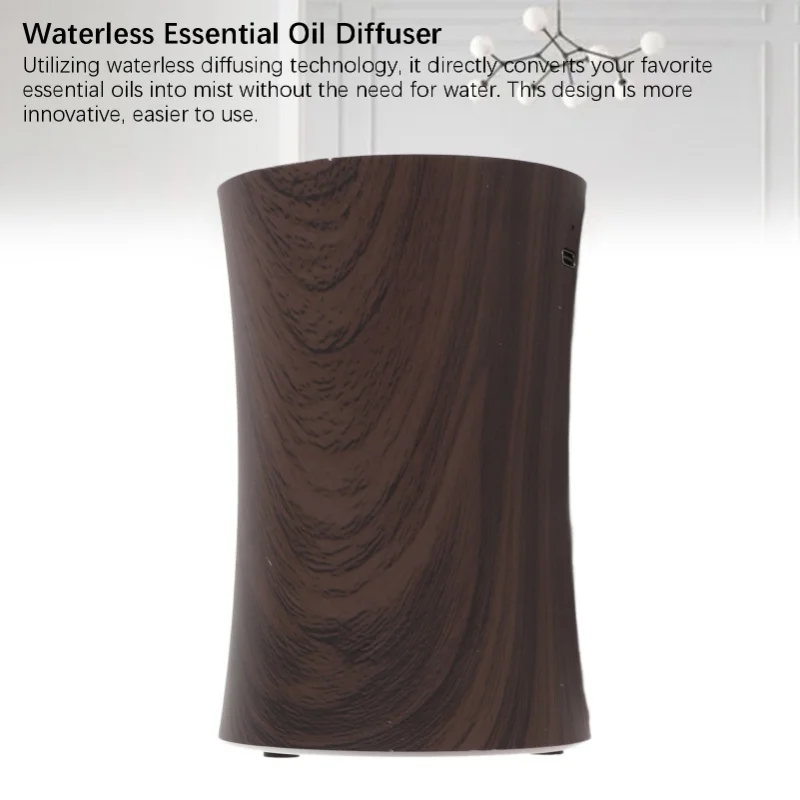 Waterless Essential Oil Diffuser Portable Diffuser Aromatherapy Mini Scent Air Machine For Home Car Office USB Charging