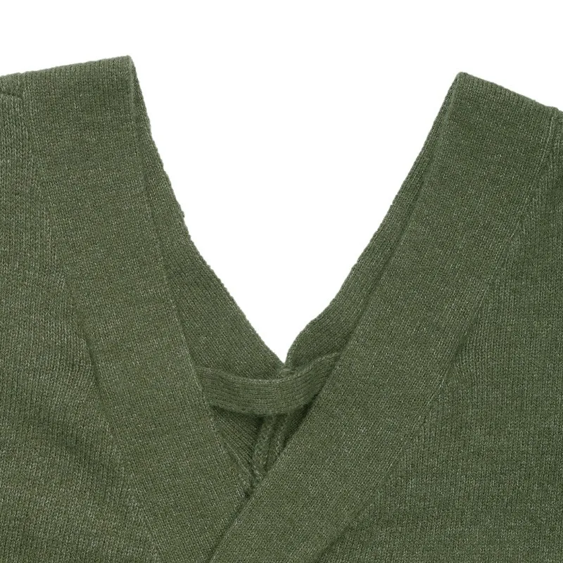 المرأة الجديدة الخريف والشتاء كل مباراة مثير عارضة نمط أعلى عارية الذراعين الخامس الرقبة بلون سترة