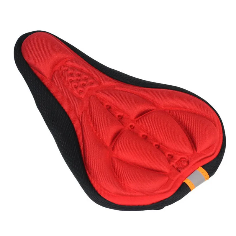 1PCs MTB Mountain Bike Saddle Cover Cycling Thickened Extra Comfort Soft Silicone 3D Gel Pad Cushion Cover Bicycle Seat