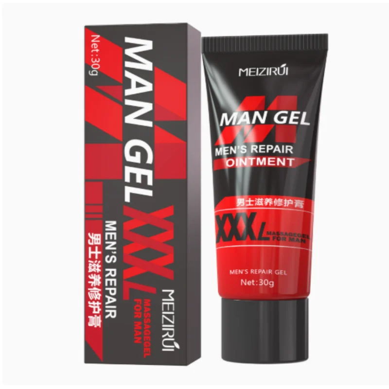 Ankey Men Intimate Care Massage Gel, External Skin Moisturizing Cream for Men Body Massage, Gentle Natural Personal Care Lotion