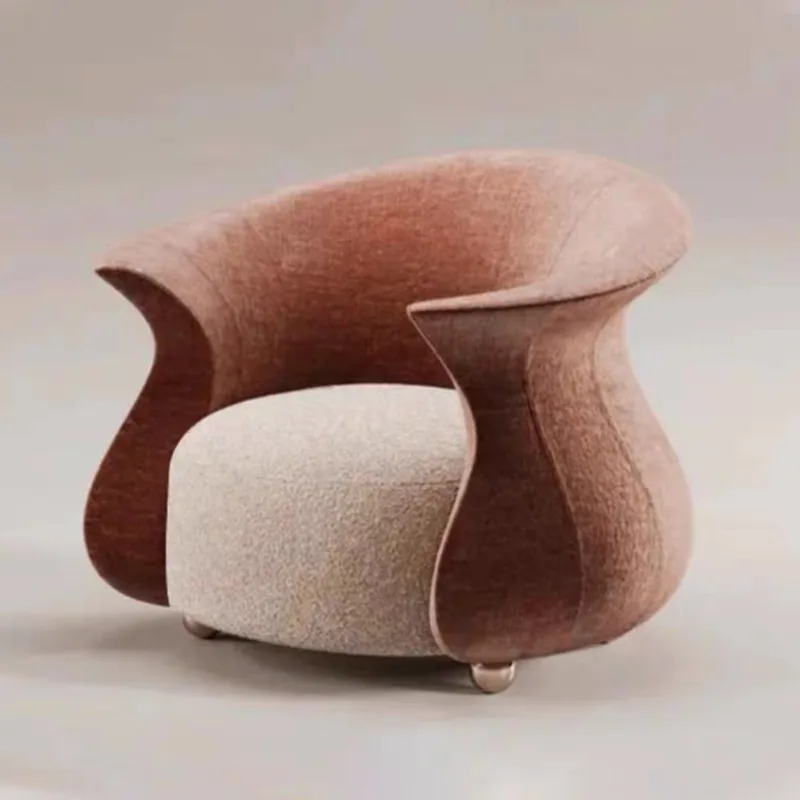 Single sofa chair Living room modeling chair Lazy hotel clubhouse