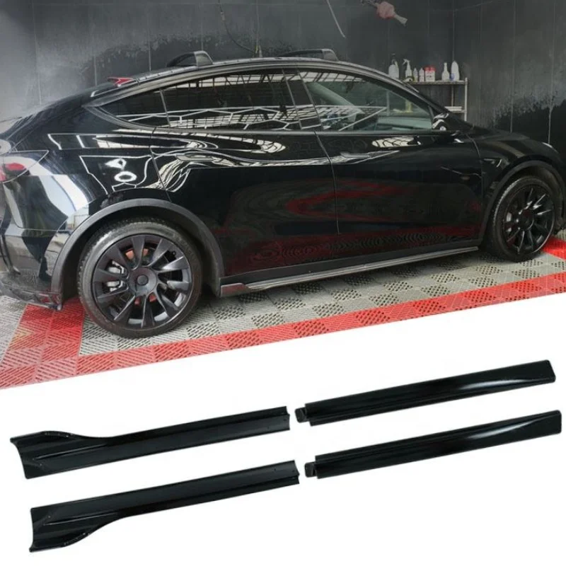 Manufactured New Arrival High Quality Original Style Side Skirt For Tesla Model Y 2019-2022