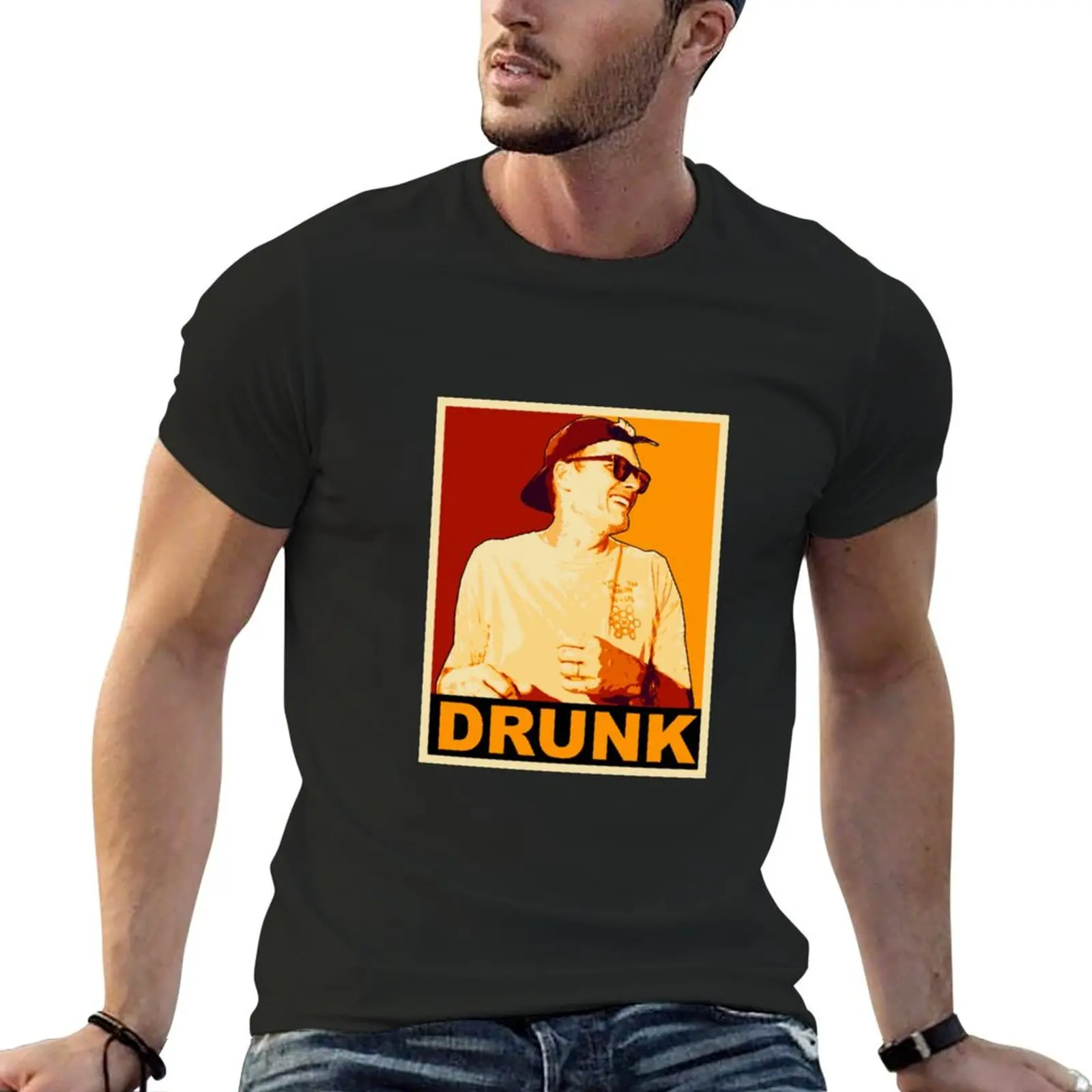 

Tampa Brady T-ShirtBrady Drunk Poster T-Shirt graphics tees anime tshirt men clothings