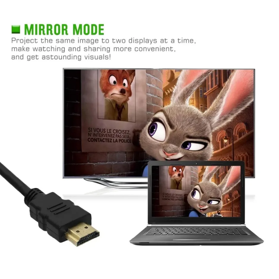 5/3/1M Gold Plated HDMI Cable High-Definition Multimedia Interface Video Cable for HDTV 4K 1080P 3D Support HDMI Splitter Switch