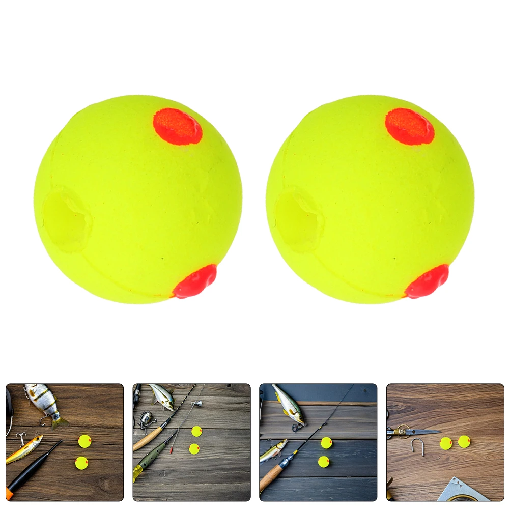 

30pcs Floating Fishing Foam Floats High Buoyancy Bait Level Fish Attract Bubble Supplies Lakes Rivers Outdoor Sea