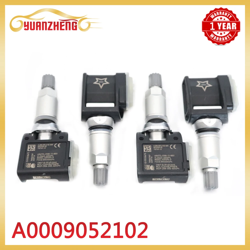 TPMS Tire Pressure Sensor A0009052102 For BMW 3 4 5 6 7 8 Series ALPINA B3 B5 B7 D3 D4 D5 XB7 MERCEDES-BENZ Rolls-Royce 433Mhz
