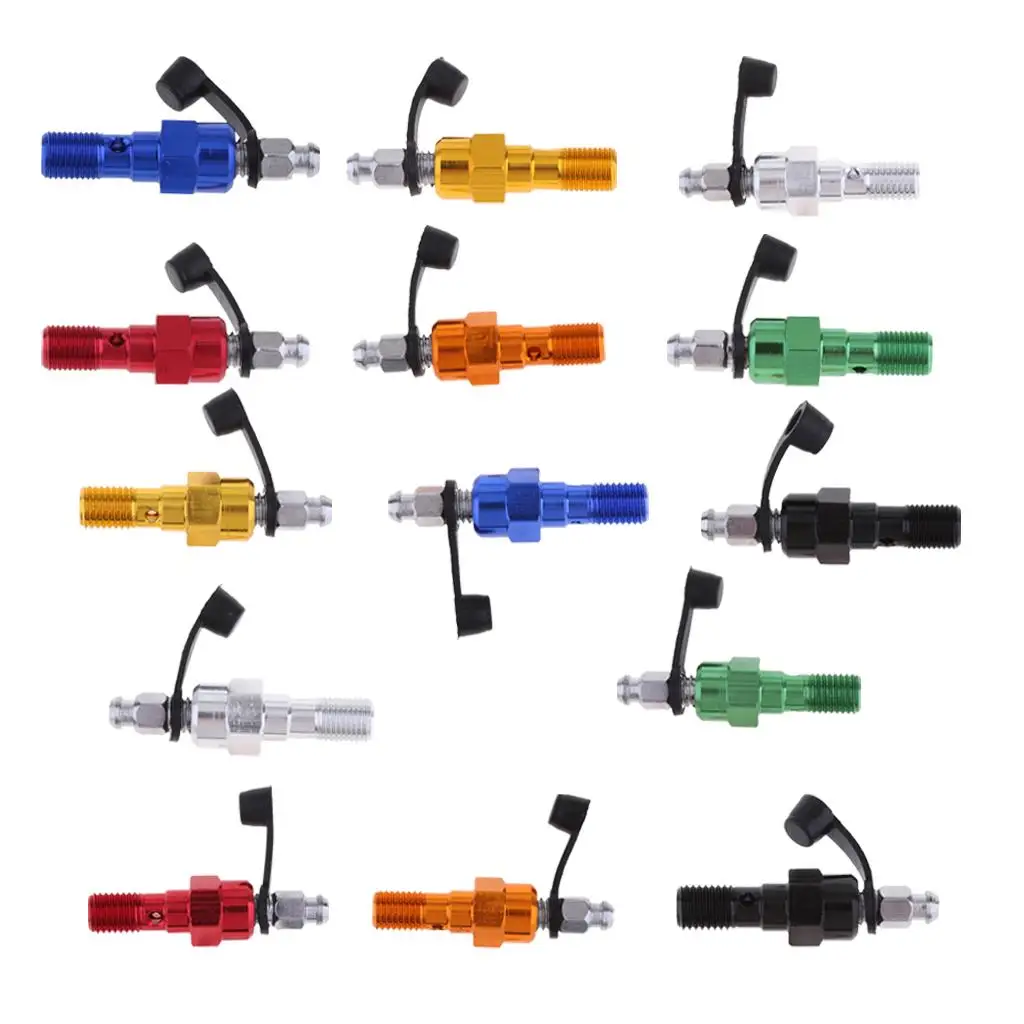 

High Quality M10 Single Banjo Bolt Anodized Bleed Screw Universal Brake Line Fitting for Sport Motorcycle