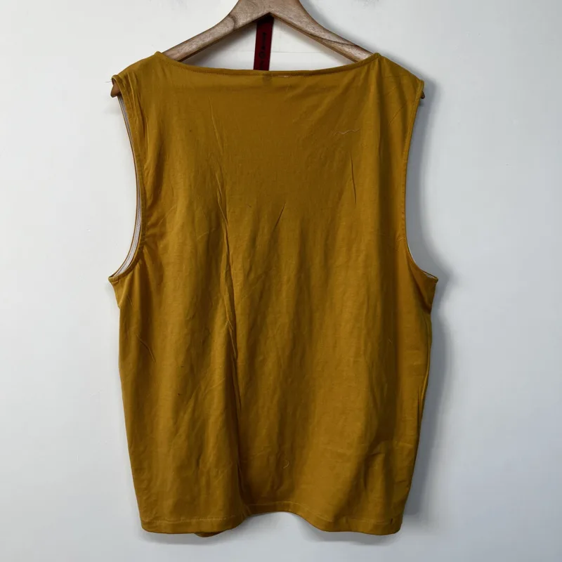 HKSH Summer New Men Tide Dark Punk Vintage Vest Ripped Torn Niche Design Trendy Loose Fit Chic Ins Fashion Tank Top Tees HK24770