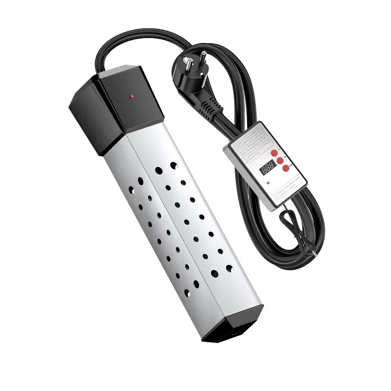 EU Square‑Shield Immersion Heating Rod, 220V High‑Power Rapid Boiling Electric Water‑Heating Unit