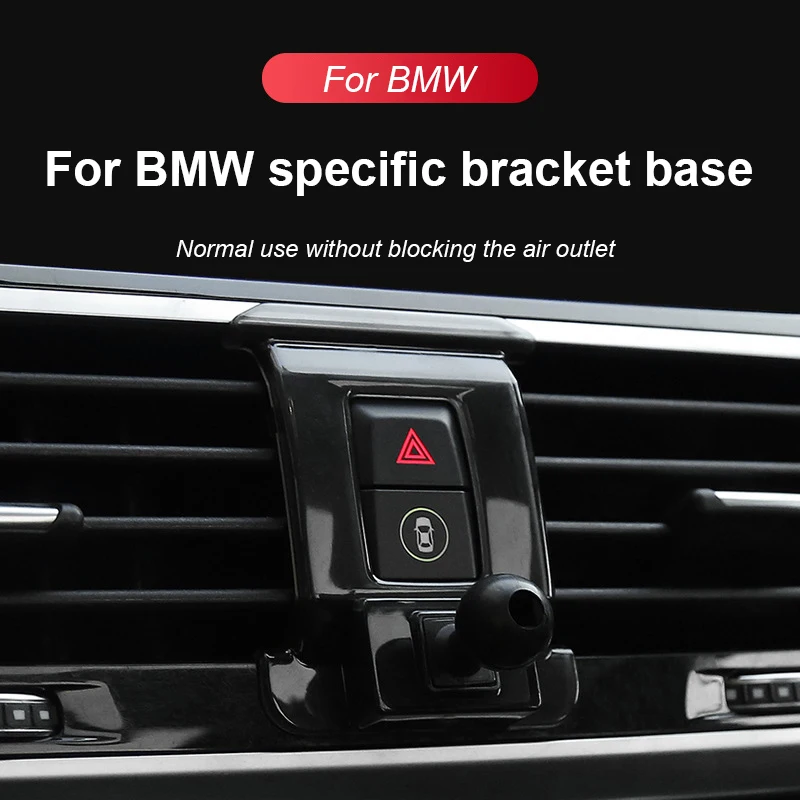 Car Dedicated Phone Holder Bracket Mount Special Base For BMW X1 X2 X3 X4 X5 X6 X7 I3 I4 3 4 Series Mini Air Vent Bracket Clip