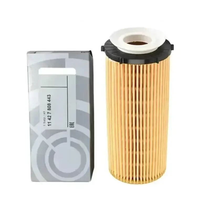 10pcs oil filter for bm E90 E92 E71 11427808443 set filter element for X5 X6