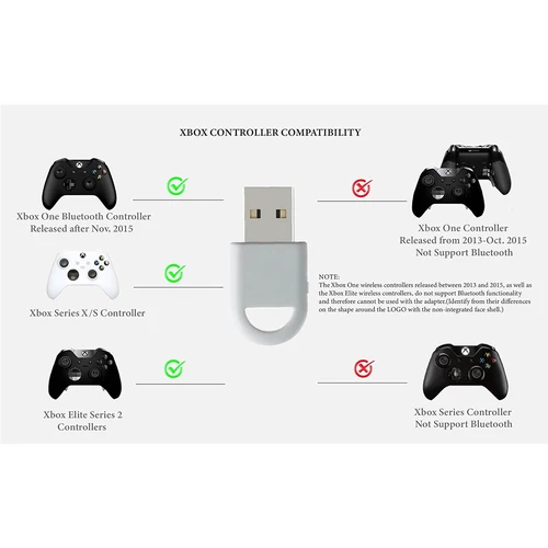 Imagen 2 del producto GuliKit Hyperlink 2 Adaptador inalámbrico PC05 Dongle para controlador PS5 PS4, Gamepad Xbox One Gulikit para Windows Android Switch 1/2
