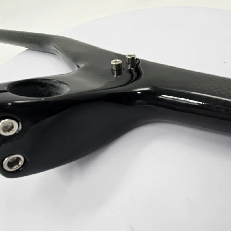 دراجة جبلية من ألياف الكربون بالكامل، أسلاك متكاملة بمقبض مستقيم لمقود الدراجة #1