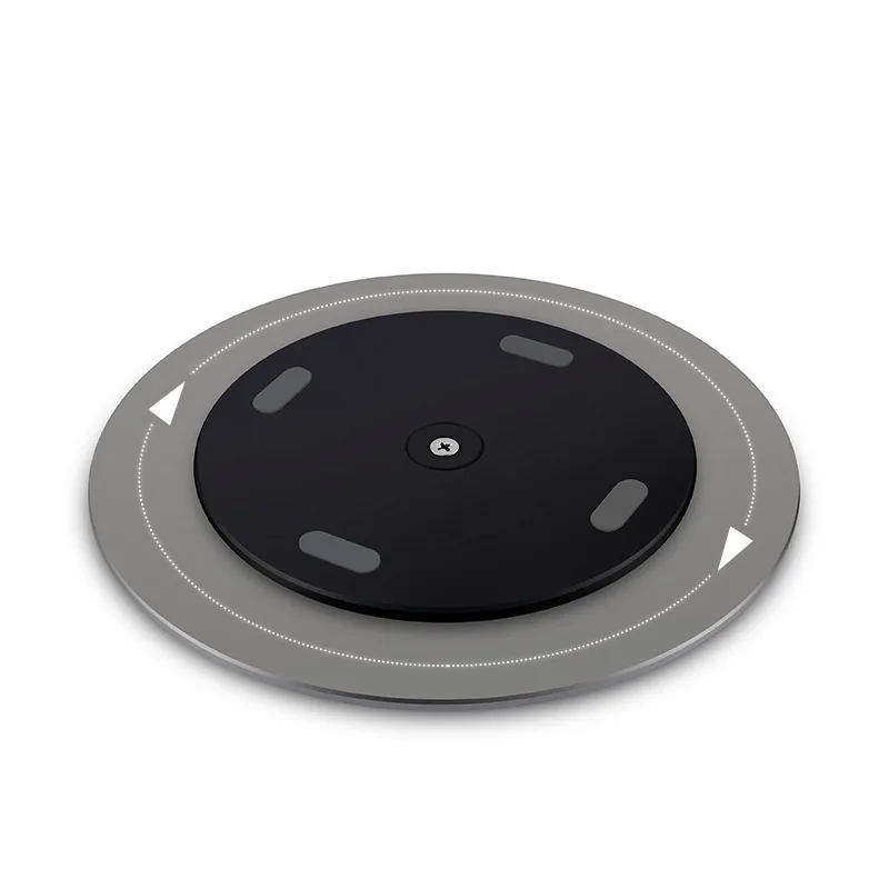 360 دوران رصد قاعدة القرص عدم الانزلاق الكمبيوتر المحمول دفتر سبائك الألومنيوم الكمبيوتر حامل حوض ل أبل ماك التلفزيون العارض