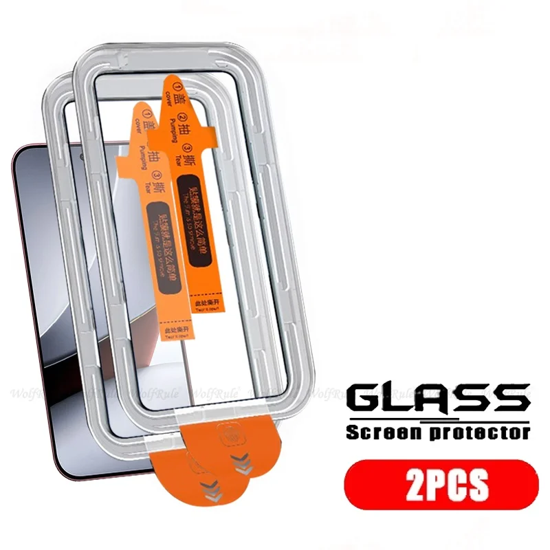 4/3/2/1 Stück für Poco F9 Pro Glas Xiaomi Poco F9 Ultra Pro Panzerglas 9H HD Vollabdeckung Staubfreier Displayschutz Poco F9 Pro