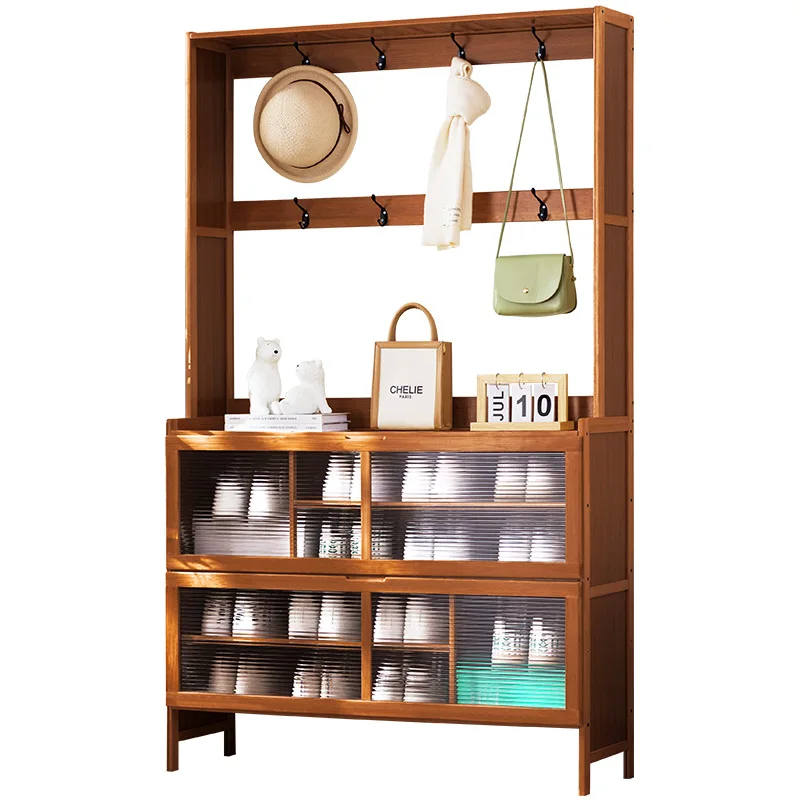 

Shoe cabinet high vertical entry cabinet integrated entrance cabinet shoe rack multi-layer door entry shoe rack at the door