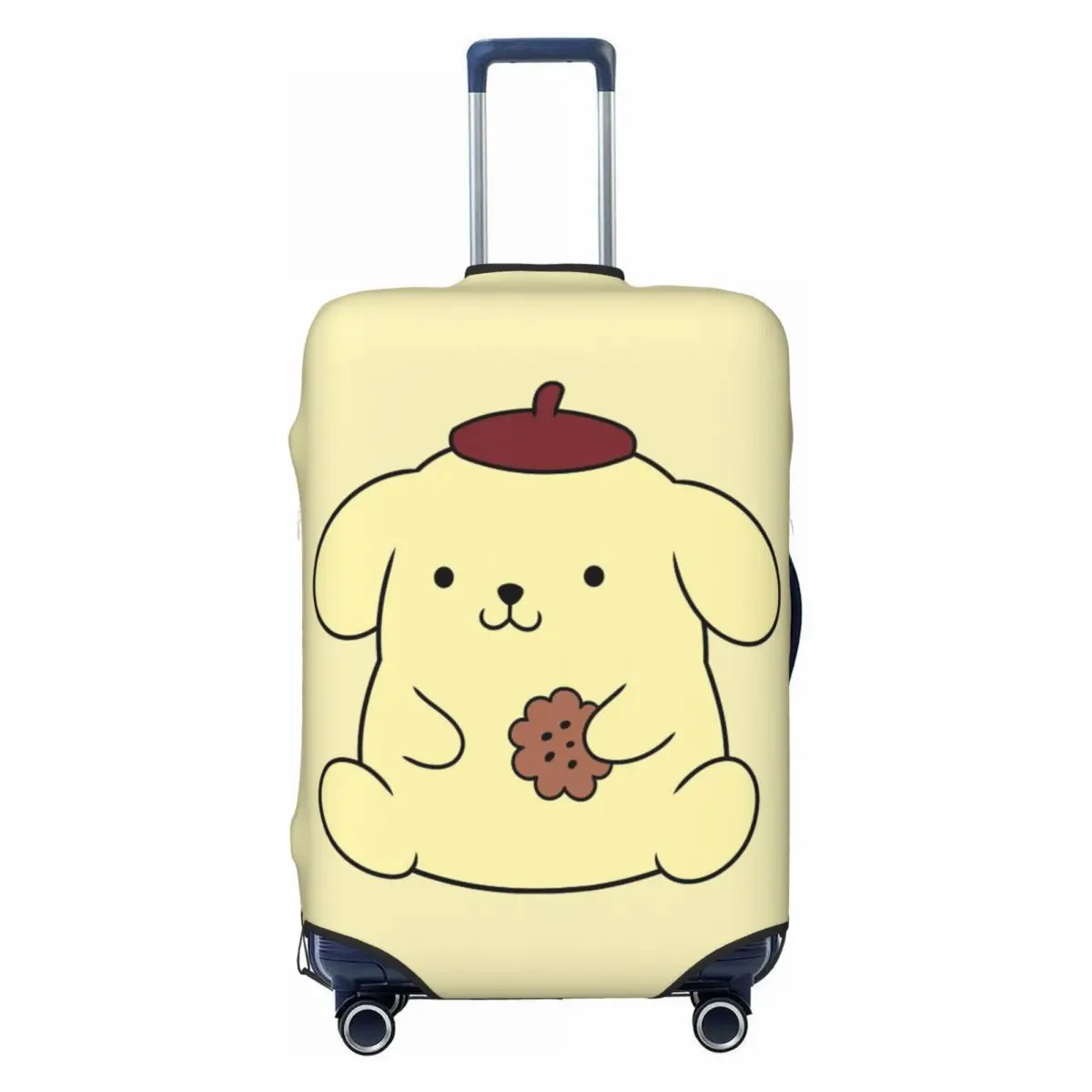 

Custom Pompompurin Cartoon Luggage Cover Protector Fashion Travel Suitcase Covers for 18-32 Inch