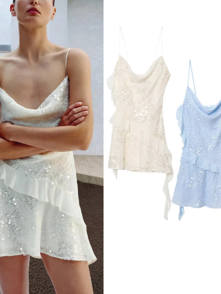 Doce puro desejo verão novo feminino dr grânulo decoração ort strapl midi saia casual chique sle meados de cintura design