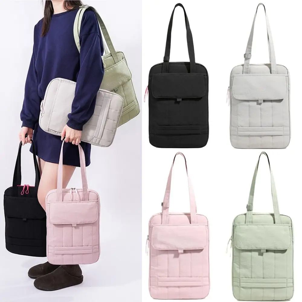 

Simple Versatile Laptop Bag One-Shoulder Handheld Canvas Tote Bag Business Briefcases for Lenovo Dell Laptop Business