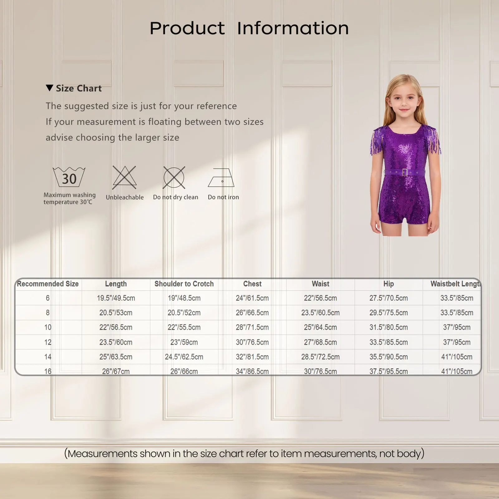بدلة قفز للفتيات لرقص الجاز مزينة بالترتر اللامع بدون أكمام مع حزام خصر لحفلات أعياد الميلاد وحفلات الزفاف وحفلات التخرج